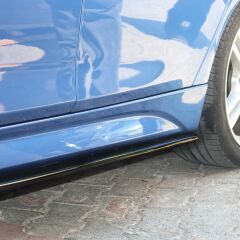 Bmw F30 2011-2019 Uyumlu Marşpiyel Alt Çıta Set Performans Parlak Siyah