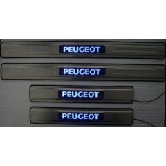 Peugeot Uyumlu Işıklı Kapı Eşiği