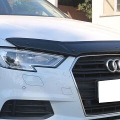 Audi A3 2017 - Sonrası Uyumlu 4mm ABS Ön Kaput Koruma Rüzgarlığı