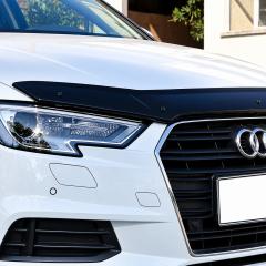 Audi A3 2017 - Sonrası Uyumlu 4mm ABS Ön Kaput Koruma Rüzgarlığı