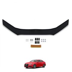Audi A3 2017 - Sonrası Uyumlu Yedek Parça 4mm ABS Ön Kaput Koruma Rüzgarlığı