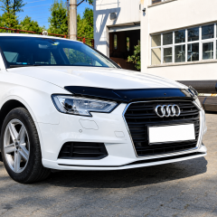 Audi A3 2017 - Sonrası Uyumlu 4mm ABS Ön Kaput Koruma Rüzgarlığı