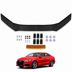 Audi A3 2017 - Sonrası Uyumlu 4mm ABS Ön Kaput Koruma Rüzgarlığı