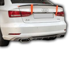 Audi A4 Sedan 2013 - 2016 M4 Uyumlu Yarasa Spoiler (Plastik)