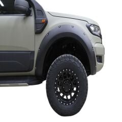 Ford Ranger Uyumlu 2016 Çıkıntılı Civatalı Çamurluk Kaplama Dodik