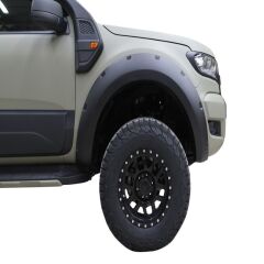 Ford Ranger Uyumlu 2016 Çıkıntılı Civatasız Çamurluk Kaplama Dodik