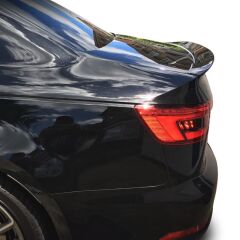Audi A4 B9 2017- Sonrası Uyumlu Yedek Parça Bagaj Üstü Spoiler (Plastik)