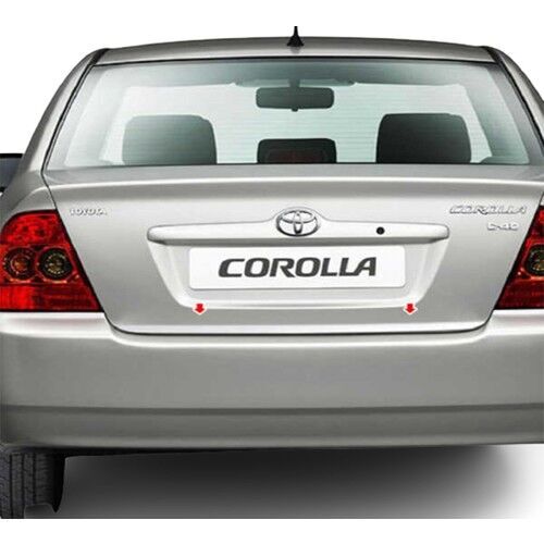 Toyota Corolla 2007-2013 Uyumlu Krom Bagaj Alt Çıtası