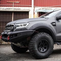 Ford Ranger Uyumlu 2016 Tamponsuz Çıkıntılı Civatalı Çamurluk Kaplama Dodik