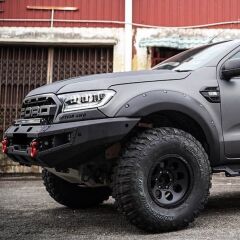 Ford Ranger Uyumlu 2016 Tamponsuz Çıkıntılı Civatasız Çamurluk Kaplama Dodik