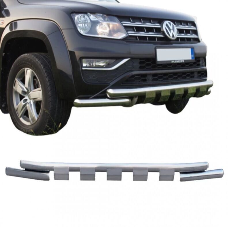 Mercedes X-Class Uyumlu Yedek Parça Krom Shark Ön Koruma AQM PST23