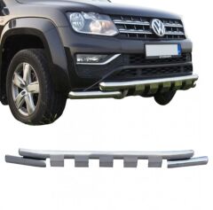 Mercedes X-Class Uyumlu Yedek Parça Krom Shark Ön Koruma AQM PST23