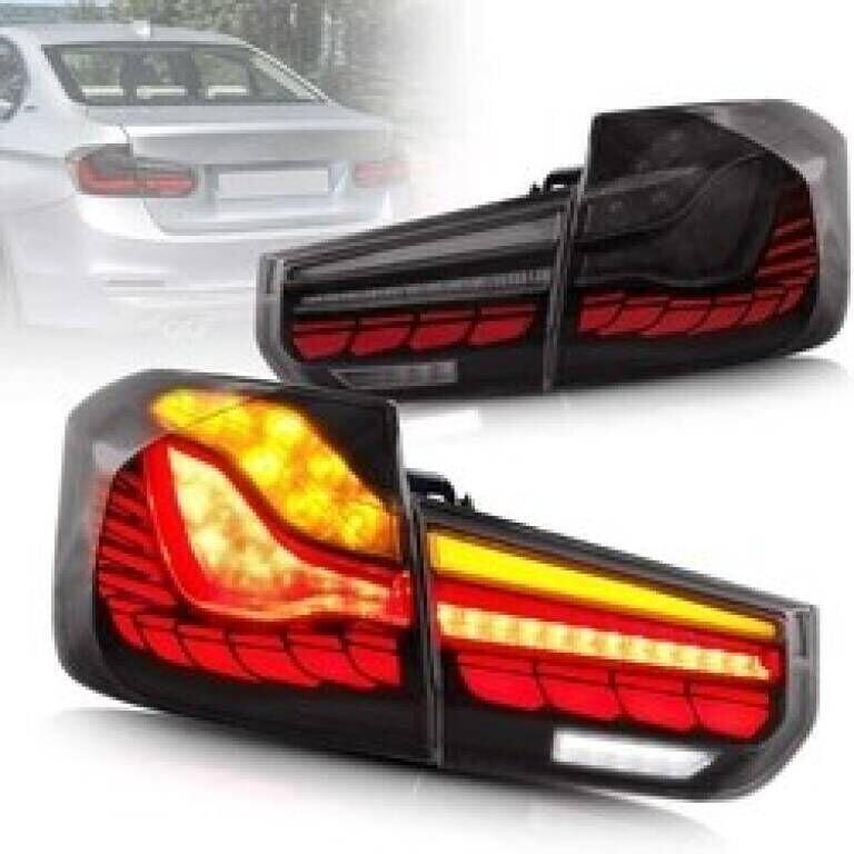 Bmw F30 Uyumlu Dragon Led Stop Dinamik Animasyonlu Smoke (Şeffaf)