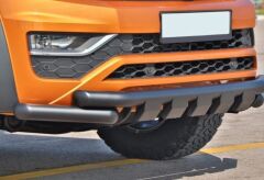 Mercedes X-Class Uyumlu Yedek Parça Siyah Shark Ön Koruma AQM PST24