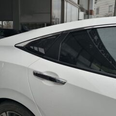 Honda Civic Uyumlu 2016- Kelebek Cam 2 Prç