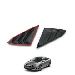 Honda Civic Uyumlu 2016- Kelebek Cam 2 Prç