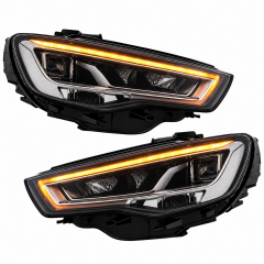 Audi A3 2013-2016 Uyumlu Ledli Far Seti