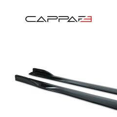 Honda Civic 10 Uyumlu Yedek Parça Yan Marşpiyel 2 Prç. Sol ve Sağ Parlak Siyah 2016 -