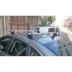 Mercedes Classe C W204 2007-2014 Uyumlu Yedek Parça Ara Atkı + Port Bagaj 250 Lt Siyah