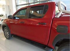 Toyota Hilux Revo 2016-2019 Uyumlu Yedek Parça Depo Kapağı Siyah