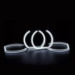 Bmw E90 Uyumlu Yedek Parça Beyaz Far İçi Angel Led Halka