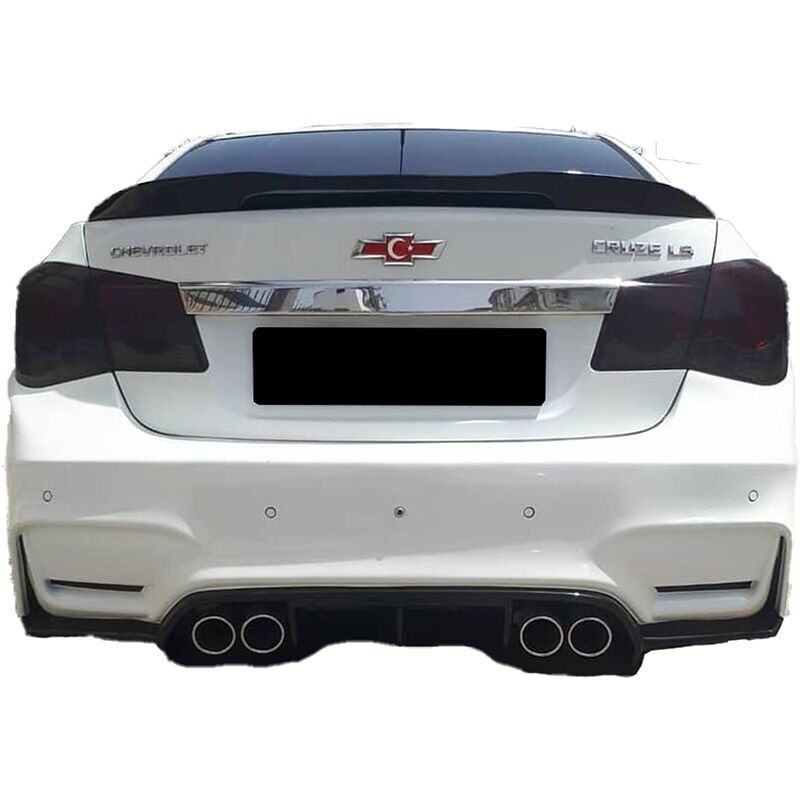 Chevrolet Cruze Sedan 2009 - 13 Uyumlu M3 Arka Tampon Plastik Boyasız