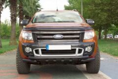 Nissan Navara 2016+ sonrası Siyah Shark Ön Koruma AQM PST24
