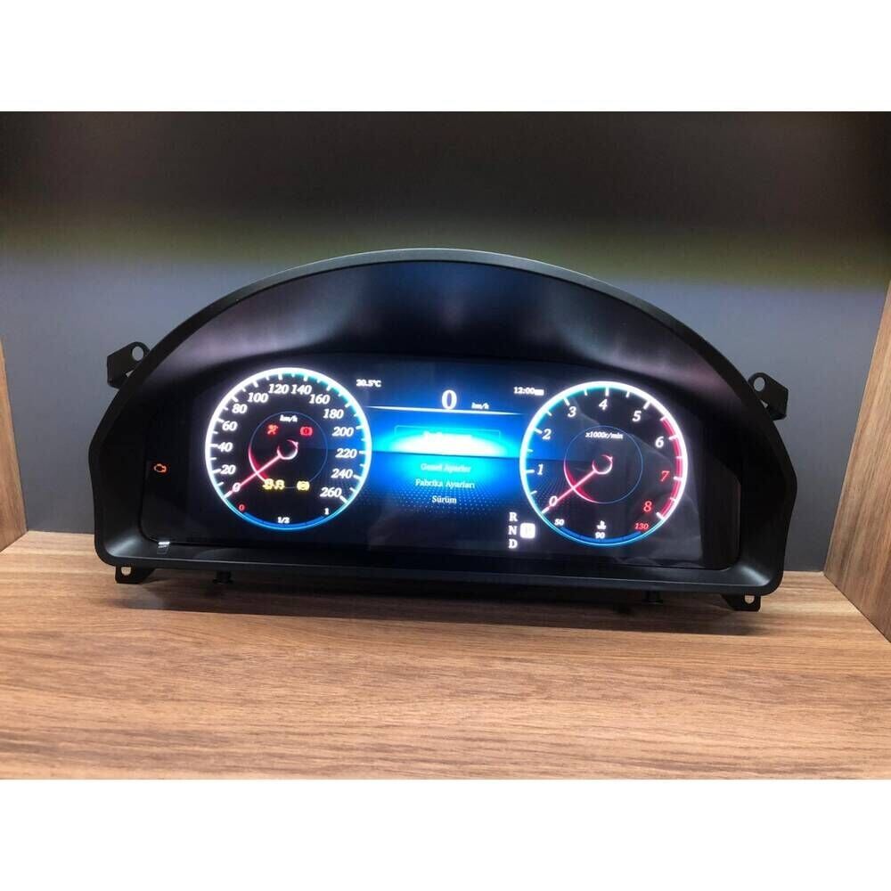 Mercedes W207 E Class Coupe 2010-2015 Uyumlu  Dijital Gösterge