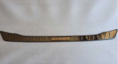 Toyota C-HR 2016-2019 Uyumlu Yedek Parça Arka Tampon Üst Koruma Siyah