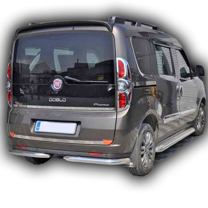 Fiat Doblo Yeni Kasa Uyumlu Yedek Parça Spoiler Boyasız Fiber
