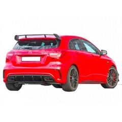 Mercedes W176 A Serisi Amg A45 2012 - 2018 Uyumlu Yedek Parça Difüzör Plastik Boyasız