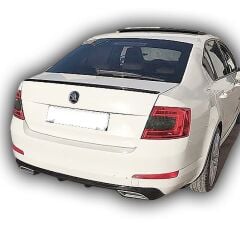 Skoda Octavia Mk3 2013-2017 Uyumlu Difüzör Plastik Boyasız