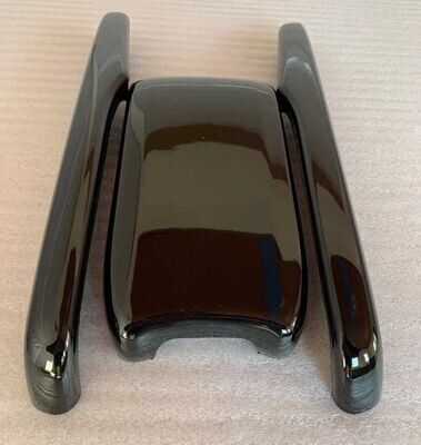 Honda Civic Fc5 Uyumlu  2016-2020 Kol Dayama Piano Black Kaplama 3 Parça
