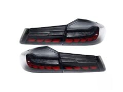 Bmw 5 Serisi G30 Uyumlu Dragon Led Stop - Smoke