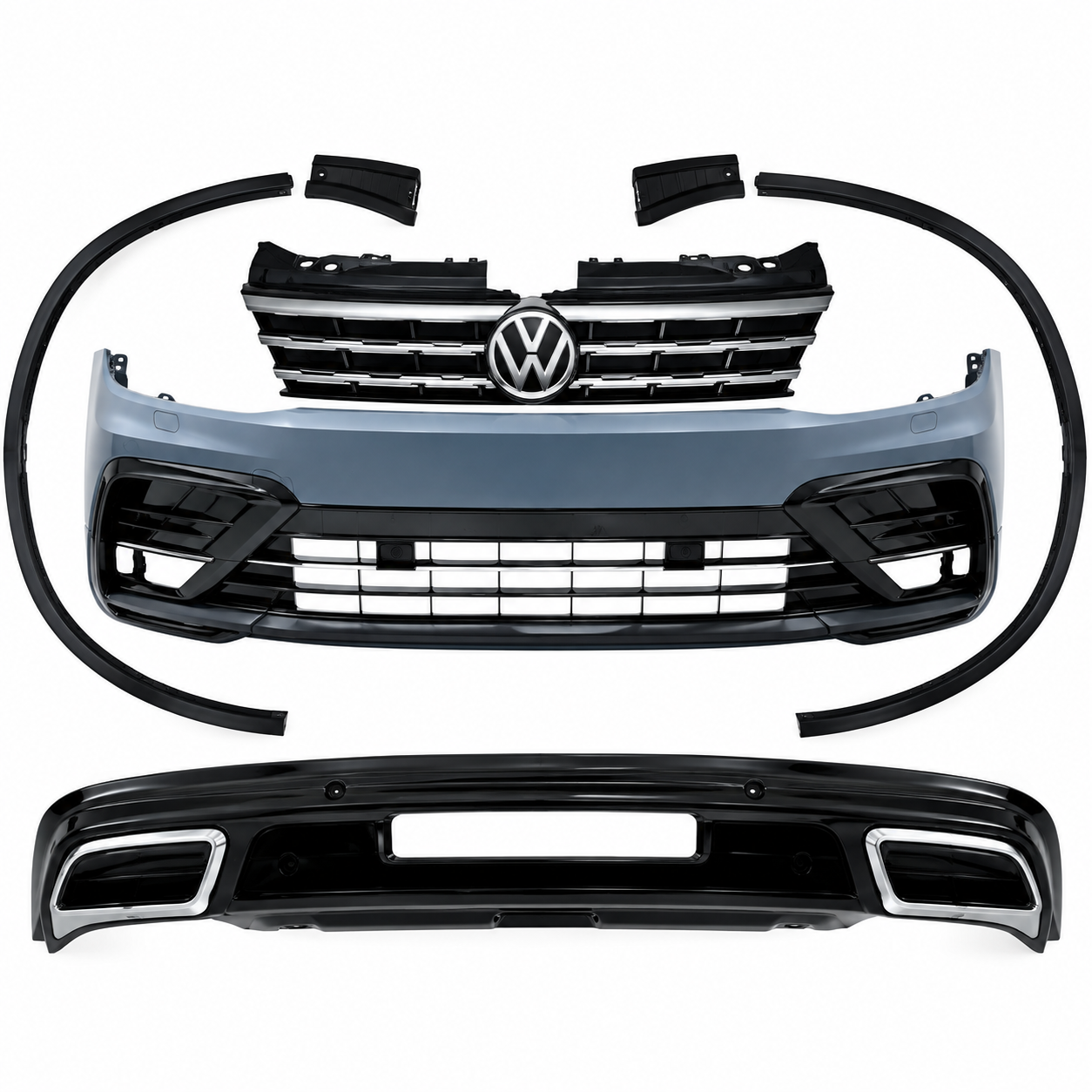 Vw Tiguan 2016-2020 Rline Body Kit