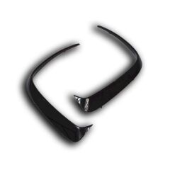 Mercedes W176 A Serisi Amg A45 2012 - 2018 Uyumlu Yedek Parça Arka Tampon Kaşları (2 Parça) Plastik Boyasız