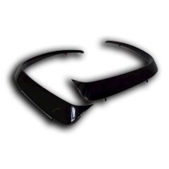 Mercedes W176 A Serisi Amg A45 2012 - 2018 Uyumlu Yedek Parça Arka Tampon Kaşları (2 Parça) Plastik Boyasız