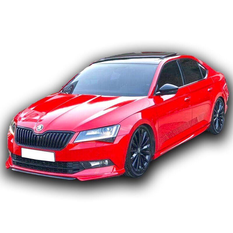 Skoda Super B Mk3 2015-2019 Uyumlu Marşpiyel Plastik Boyasız