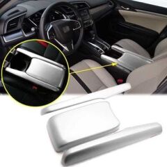Honda Civic Fc5 Uyumlu Yedek Parça Kol Dayama 3 Parça Silver