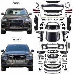 Audi Q7 4L (2006-2015) Uyumlu 4M (2020-2024) SQ7 Dönüşüm Seti