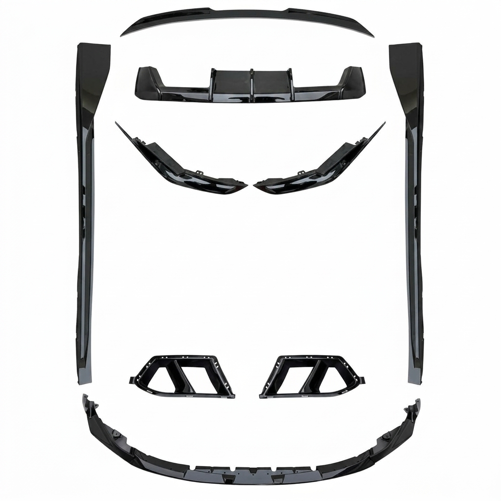 Bmw G82 M4 Aero Kit Parlak Siyah