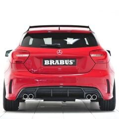 Mercedes W176 A Serisi Amg Uyumlu Yedek Parça 2012 - 2018 Uyumlu Difüzör Plastik Boyasız