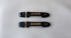 Toyota C-HR 2016-2019 Yazılı Dış Kapı Kolu Kaplama Smart Key Karbon