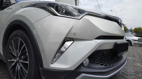 Toyota C-HR 2016-2019 Ön Sis Kaplaması Nikelaj