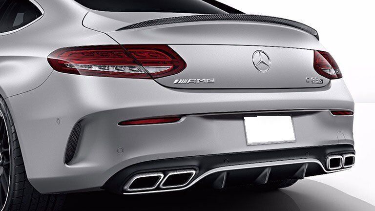 Mercedes W207 E Serisi Coupe Amg C63 2010 - 2013 Uyumlu Yedek Parça Difüzör Plastik Boyasız
