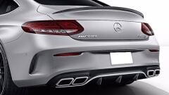 Mercedes W207 E Serisi Coupe Amg C63 2010 - 2013 Uyumlu Yedek Parça Difüzör Plastik Boyasız