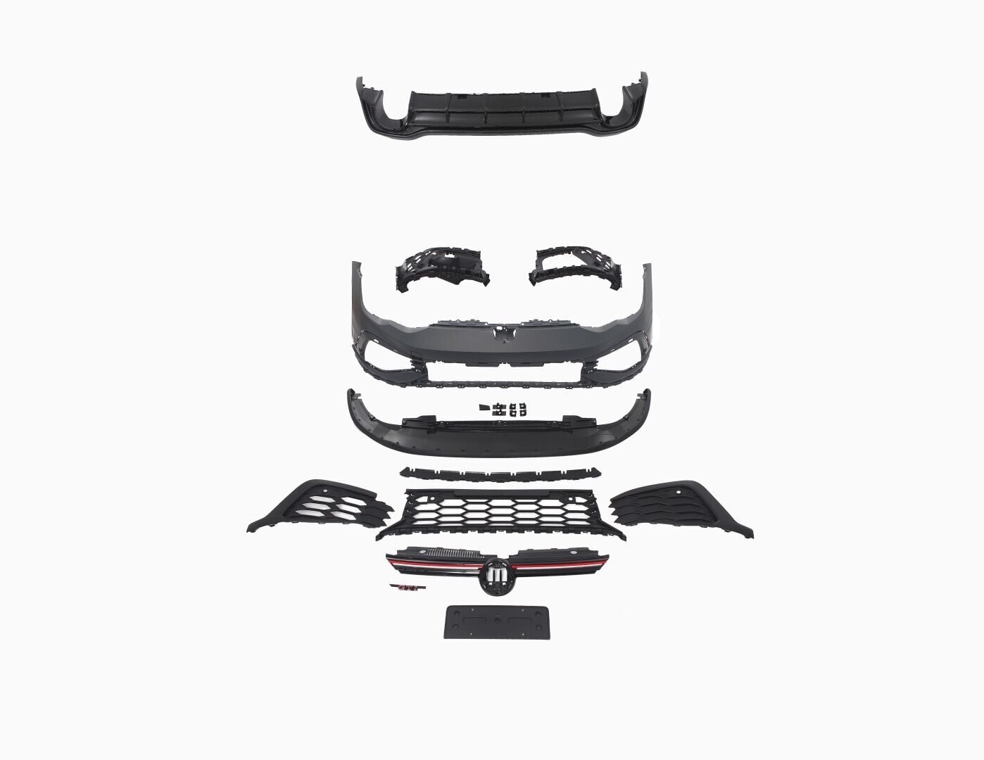Volkswagen Golf 8 Uyumlu Gti Gs Bodykit Full Set