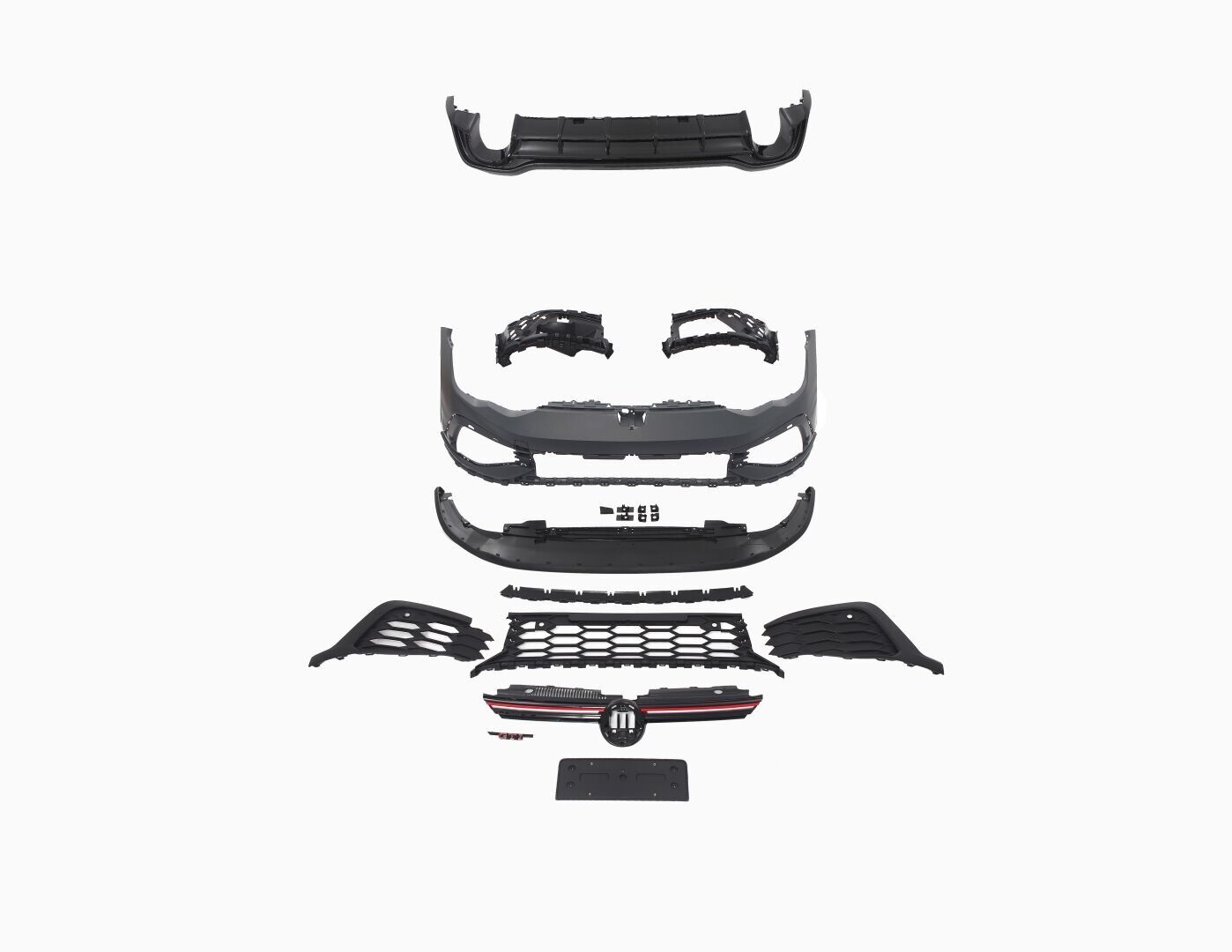 Volkswagen Golf 8 Uyumlu Gti Gs Bodykit Full Set
