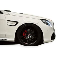 Mercedes W212 Sedan 2009 - 16 Uyumlu Yedek Parça Ön Çamurluk Kaşı (2 Parça) Plastik Boyasız