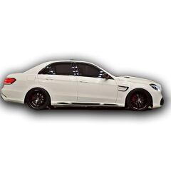 Mercedes W212 Sedan 2009 - 16 Uyumlu Yedek Parça Ön Çamurluk Kaşı (2 Parça) Plastik Boyasız